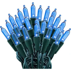 Christmas Decorations 40 100 LED Blue Led Christmas Lights Decoration