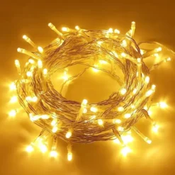 100 Warm White Christmas String Lights 42.3ft 11 100 Warm White Christmas String Lights 42.3ft -Christmas Decorations 100 Count Christmas LED Warm Lights 4 600x600 1