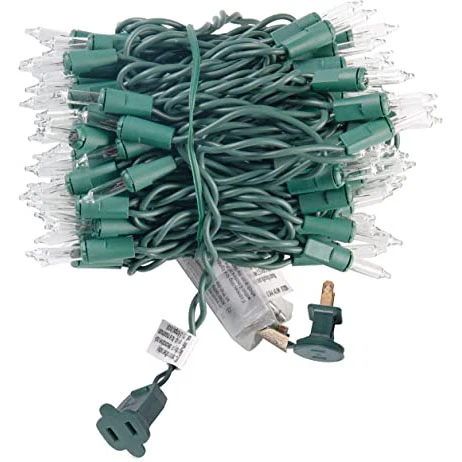 100 Clear White Christmas Lights Set 4 100 Clear White Christmas Lights Set - Image 2