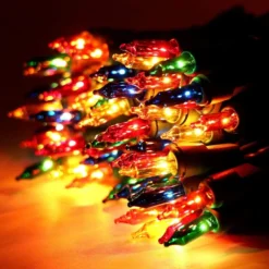 Christmas Decorations 48 100 LED Multi Color Christmas Lights 19.35ft