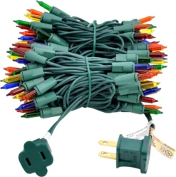 100 LED Multi Color Christmas Lights 19.35ft 12 100 LED Multi Color Christmas Lights 19.35ft -Christmas Decorations 100 Count Multi Color Christmas Lights 5 result 600x603 1