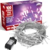 100 LED Purple Christmas Light 9.84ft