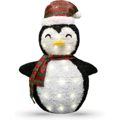 Christmas Decorations 46 100 LED Collapsible Outdoor Christmas Decoration 3ft