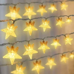 100 LED Christmas Star String Lights 10 100 LED Christmas Star String Lights -Christmas Decorations 100 LED Star String Lights 2 result 600x600 1