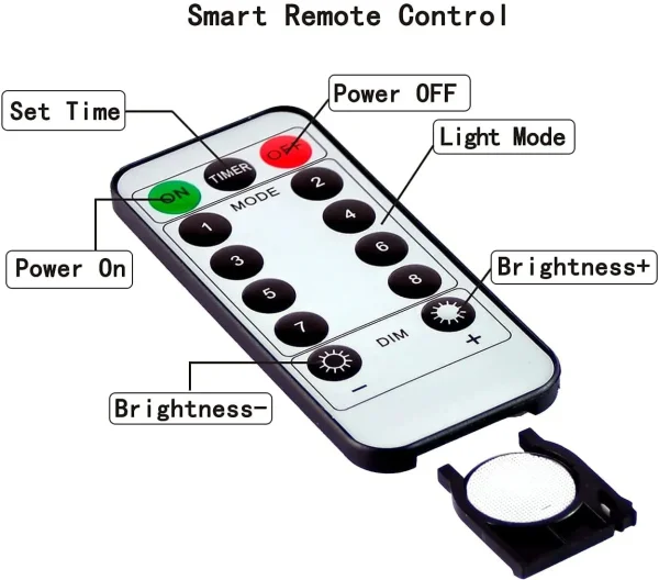100 LED Warm White Led Copper Wire String Lights 33ft 7 100 LED Warm White Led Copper Wire String Lights 33ft - Image 5