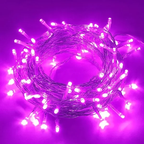 100 LED Purple Christmas Light 9.84ft 6 100 LED Purple Christmas Light 9.84ft - Image 4