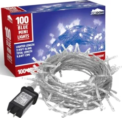 Christmas Decorations -Christmas Decorations 100 count LED Christmas Lights Blue 2 result 1 600x583 1