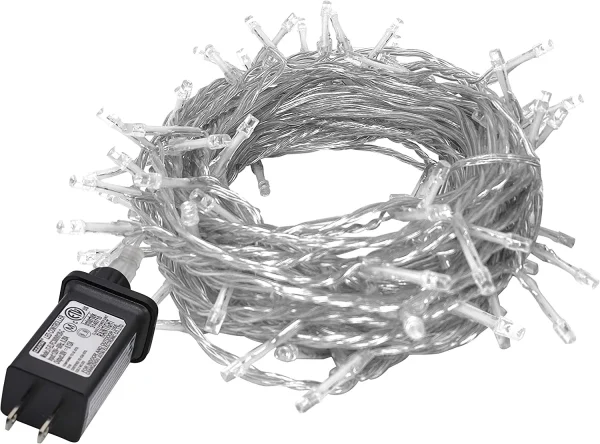 100 LED Blue Led Christmas String Lights 6 100 LED Blue Led Christmas String Lights - Image 4