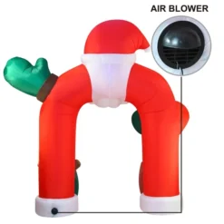 11ft LED Inflatable Santa Claus With Gift Boxes Archway 11 11ft LED Inflatable Santa Claus With Gift Boxes Archway -Christmas Decorations 11ft Giant Santa Claus with Gift Boxes Archway Inflatable 4 result 600x600 1