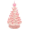 Pink Ceramic Tabletop Christmas Tree 12in 1 Pink Ceramic Tabletop Christmas Tree 12in -Christmas Decorations 12 Inches Pink Ceramic Christmas Tree 1 result 600x600 1