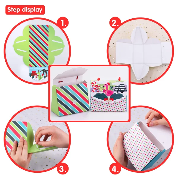 12pcs Drawstring Christmas Money Gift Bags 7 12pcs Drawstring Christmas Money Gift Bags - Image 5