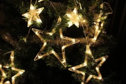 138 LED Warm White Led 12 Stars Fairy String Lights 12 138 LED Warm White Led 12 Stars Fairy String Lights -Christmas Decorations 138 LED 12 Stars Fairy String Lights Warm White 7 600x400 1