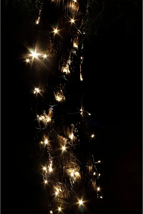 144 LED Warm White Led Christmas Net Lights 4 144 LED Warm White Led Christmas Net Lights - Image 2