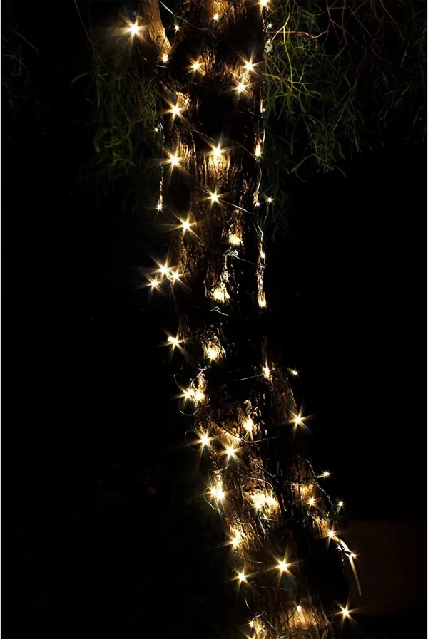 144 LED Warm White Led Christmas Net Lights 5 144 LED Warm White Led Christmas Net Lights - Image 3