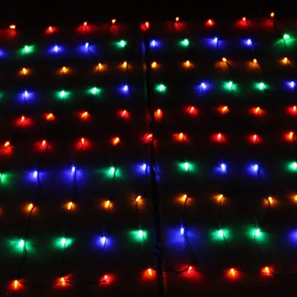 150 LED Christmas Net Lights 4x6ft 4 150 LED Christmas Net Lights 4x6ft - Image 2