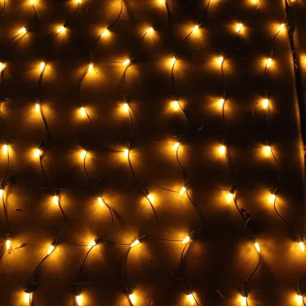 150 LED Christmas Net Lights 4x6ft 3 150 LED Christmas Net Lights 4x6ft
