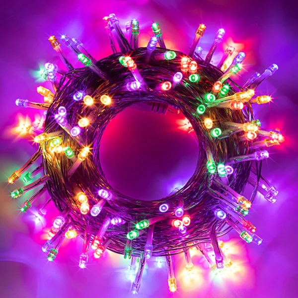 150 LED Clear Wire String Lights 53.98ft 6 150 LED Clear Wire String Lights 53.98ft - Image 4