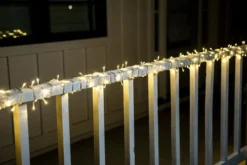 150 LED Warm White Clear Wire String Lights 59.38ft 13 150 LED Warm White Clear Wire String Lights 59.38ft -Christmas Decorations 150 Warm White LED Clear Wire String Lights 5 result 600x401 1