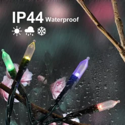 50 LED Multicolor Led Green Wire String Lights 17.3ft 10 50 LED Multicolor Led Green Wire String Lights 17.3ft -Christmas Decorations 17.3ft Christmas Multicolor 50 LED Green Wire String Lights 3 result 600x600 1