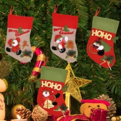 4pcs Christmas Stockings Large Size