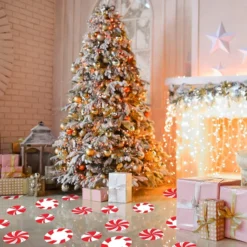 18pcs Peppermint Floor Decals -Christmas Decorations 18 Piece Peppermint Floor Decals Stickers 5 result 600x600 1