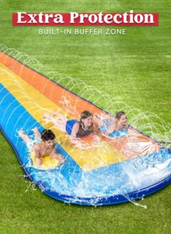 18ft Triple Lanes Slip Slide And 3 Boogie Boards 11 18ft Triple Lanes Slip Slide And 3 Boogie Boards -Christmas Decorations 18ft Triple Lanes Slip Slide and 3 Boogie Boards 4 result 600x818 1