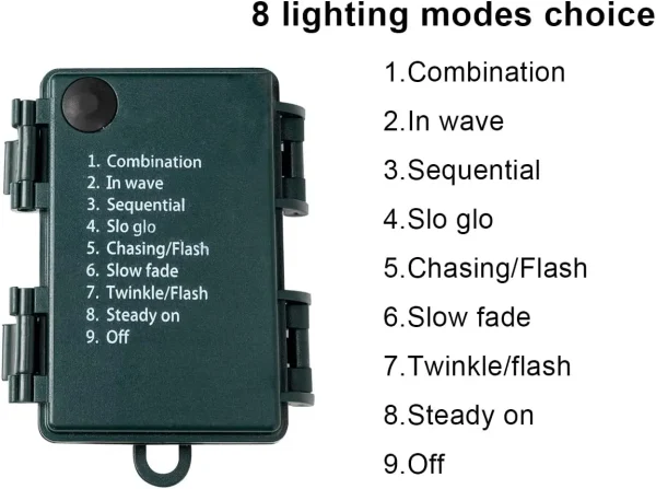 3pcs Christmas Wreath With LED Lights 19in 6 3pcs Christmas Wreath With LED Lights 19in - Image 4