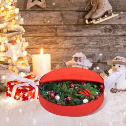 2pcs Red Christmas Wreath Storage Bags 30in 13 2pcs Red Christmas Wreath Storage Bags 30in -Christmas Decorations 2 Pack 30 Red Christmas Wreath Storage Bag 6 result 600x600 1