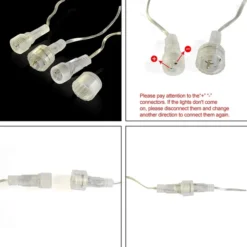 2x 8 Tubes Christmas Meteor Shower Icicle String Lights 12 2x 8 Tubes Christmas Meteor Shower Icicle String Lights -Christmas Decorations 2 Packs Christmas Meteor Shower Icicle String Lights 5 result 600x600 1