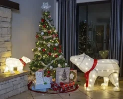 2pcs LED Christmas Polar Bear Plush Yard Lights 11 2pcs LED Christmas Polar Bear Plush Yard Lights -Christmas Decorations 2 Pcs Plush Polar Bears LED Yard Lights 6 1 600x486 1