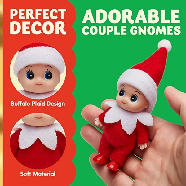 2pcs Plush Christmas Elf Doll 5 2pcs Plush Christmas Elf Doll - Image 3