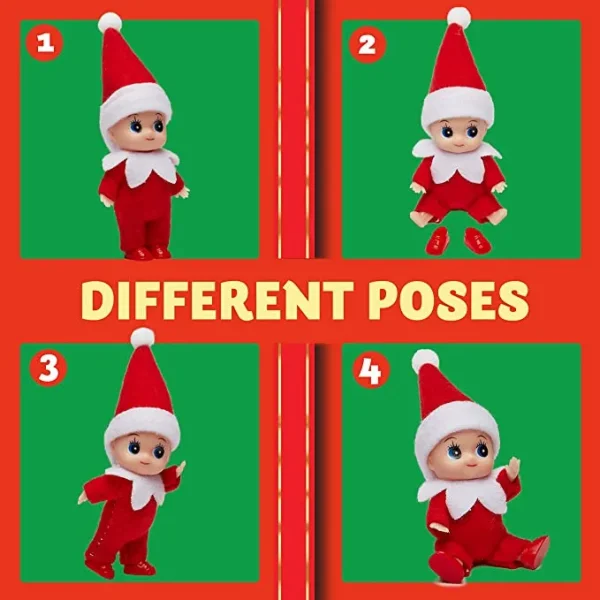 2pcs Plush Christmas Elf Doll 6 2pcs Plush Christmas Elf Doll - Image 4
