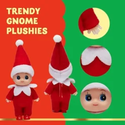 2pcs Plush Christmas Elf Doll 12 2pcs Plush Christmas Elf Doll -Christmas Decorations 2 Pcs Red Tiny Baby Elf Doll Christmas 6 结果 600x600 1