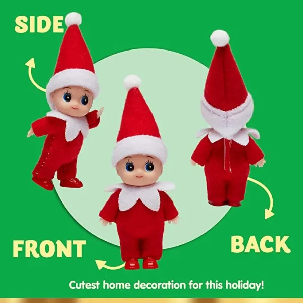 2pcs Plush Christmas Elf Doll 8 2pcs Plush Christmas Elf Doll - Image 6