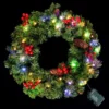 Christmas Holiday Wreath With Multicolored Lights 20in 2 Christmas Holiday Wreath With Multicolored Lights 20in -Christmas Decorations 20 Christmas Holiday Wreath with Multicolored Lights 1 result 600x600 1