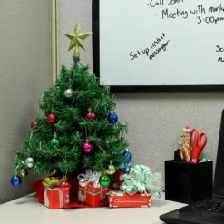 Pre Lit LED Table Top Mini Christmas Tree 20in 9 Pre Lit LED Table Top Mini Christmas Tree 20in -Christmas Decorations 20 Tabletop Mini Christmas Tree Set 2 result 600x600 1