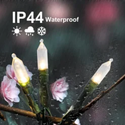 200 LED Clear Led Green Wire String Lights 34ft 11 200 LED Clear Led Green Wire String Lights 34ft -Christmas Decorations 200 Clear LED Green Wire String Lights 4 result 600x600 1