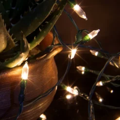 200 LED Clear Led Green Wire String Lights 34ft 13 200 LED Clear Led Green Wire String Lights 34ft -Christmas Decorations 200 Clear LED Green Wire String Lights 6 result 600x600 1