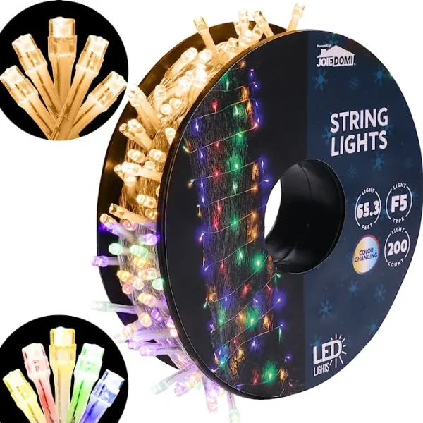 200 LED Color Changing LED String Lights 4 200 LED Color Changing LED String Lights - Image 2