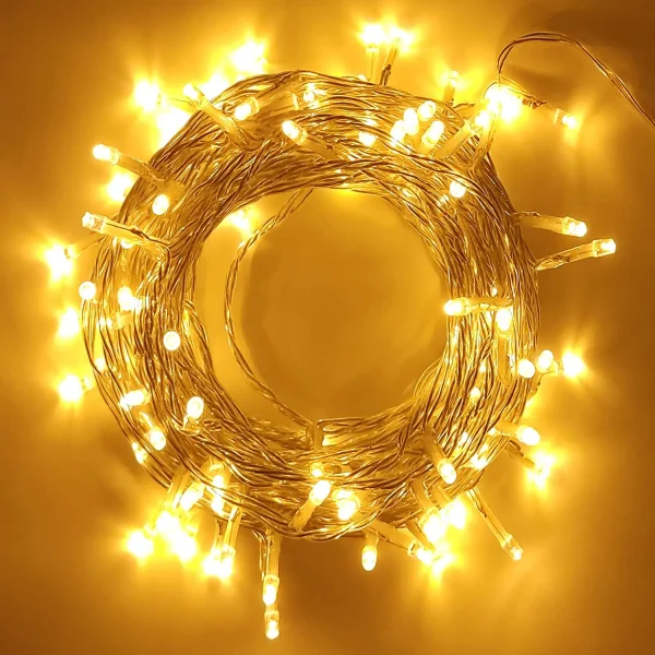 200 LED Christmas White String Lights 5 200 LED Christmas White String Lights - Image 3