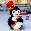 LED Collapsible Penguin Christmas Decorations 22in -Christmas Decorations 22in Penguin Christmas Yard Lights 3 600x600 1