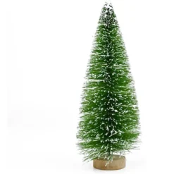 24pcs Mini Snow Frosted Artificial Christmas Trees 11 24pcs Mini Snow Frosted Artificial Christmas Trees -Christmas Decorations 24Pcs Artificial Mini Christmas Trees 3