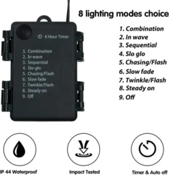 50 LED Battery Operated Snow Flocked Wreath 24in 10 50 LED Battery Operated Snow Flocked Wreath 24in -Christmas Decorations 24Snow Flocked Prelit Christmas Wreath 3 result 600x623 1