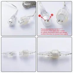 3x 8 Tubes (12in) Christmas Meteor Shower Rain Lights, Multicolor 12 3x 8 Tubes (12in) Christmas Meteor Shower Rain Lights, Multicolor -Christmas Decorations 288 LED Meteor Shower Rain Lights 8 Tubes 30cm Multicolor 3 Pack 5 result 600x600 1