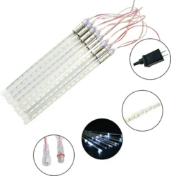 2x 8 Tubes (12in) Christmas Falling Rain Drop Icicle String Lights 11 2x 8 Tubes (12in) Christmas Falling Rain Drop Icicle String Lights -Christmas Decorations 2Pcs Christmas Falling Rain Drop Icicle String Lights 1 600x618 1