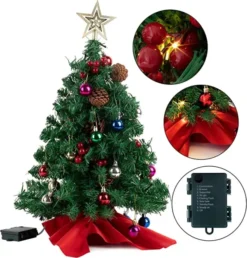 2pcs 50 LED Mini Tabletop Christmas Tree Prelit 24in 13 2pcs 50 LED Mini Tabletop Christmas Tree Prelit 24in -Christmas Decorations 2Pcs Prelit Tabletop Christmas Tree 24in 1 1 600x627 1