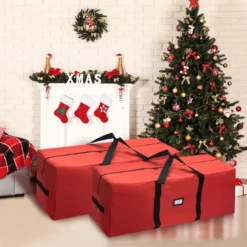 2pcs Red Christmas Tree Storage Bags 48in 13 2pcs Red Christmas Tree Storage Bags 48in -Christmas Decorations 2pcs Red Christmas Tree Storage Bags 48in 6 1 600x600 1