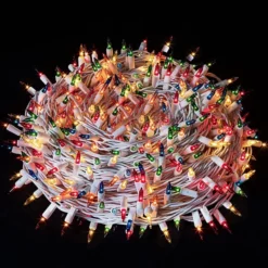 2x250 LED Multicolor Christmas String Lights 62.25ft