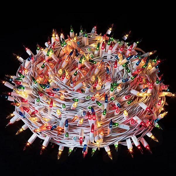 2x250 LED Multicolor Christmas String Lights 62.25ft 3 2x250 LED Multicolor Christmas String Lights 62.25ft