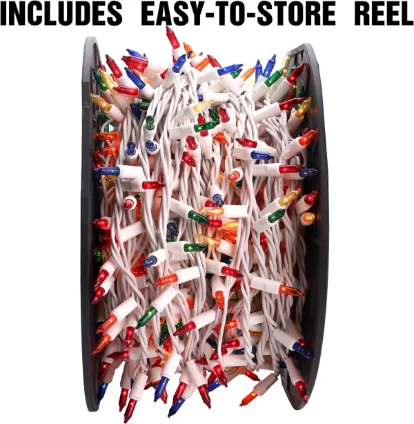 2x250 LED Multicolor Christmas String Lights 62.25ft 6 2x250 LED Multicolor Christmas String Lights 62.25ft - Image 4